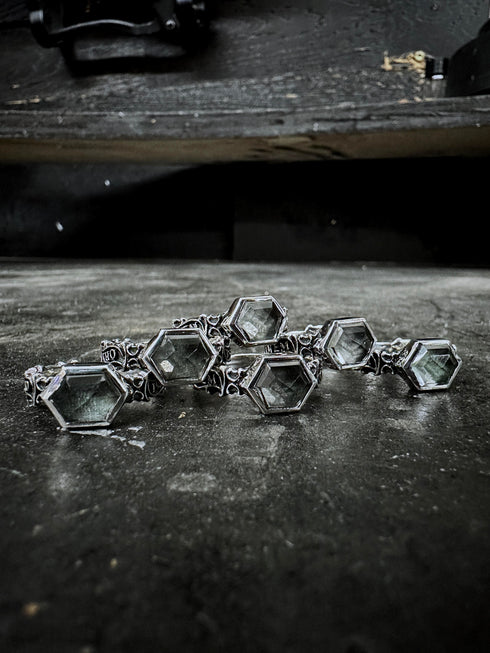 Mourning Ring - Gray (OOAK)