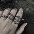 Mourning Ring - Gray (OOAK)
