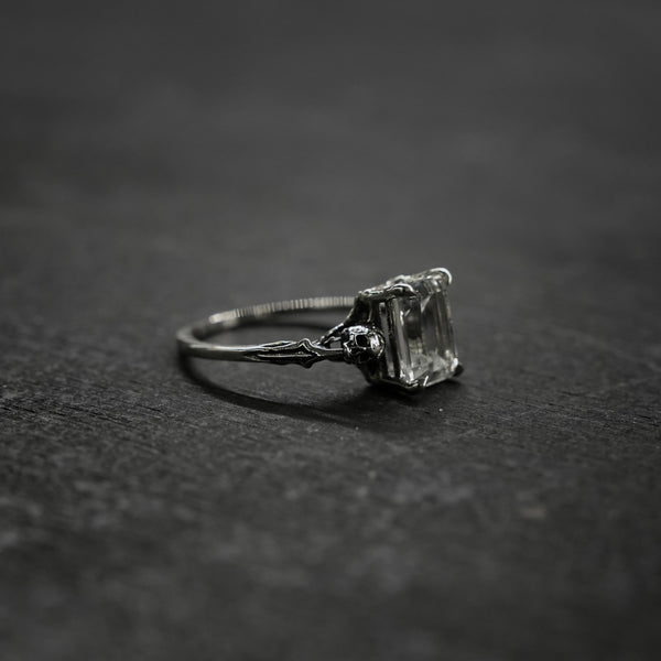 Elysium Ring - White Topaz - Made to Order