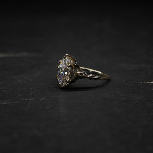 Elysium Ring - Moissanite - Made to Order