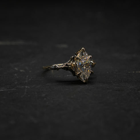 Elysium Ring - Moissanite - Made to Order