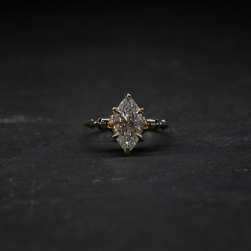 Elysium Ring - Moissanite - Made to Order