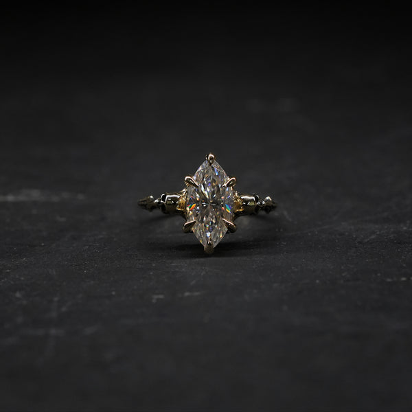 Elysium Ring - Moissanite - Made to Order