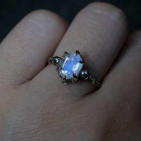 Elysium Ring - Moonstone (One of a kind)