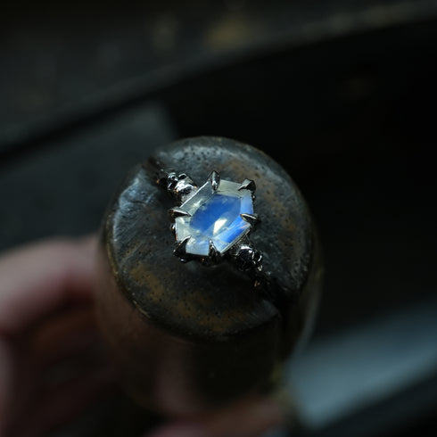 Elysium Ring - Moonstone (One of a kind)