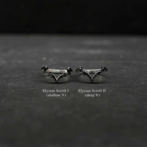 Elysian Scroll Nesting Band (I and II)