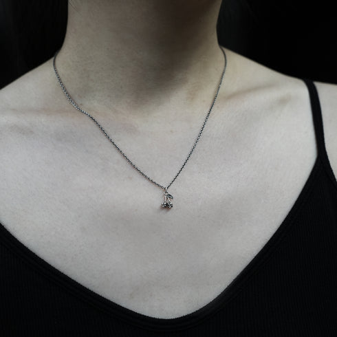 Cherry Skull Necklace