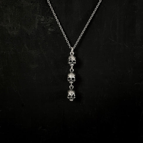 Skull Trio Necklace