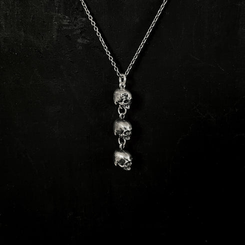 Skull Trio Necklace