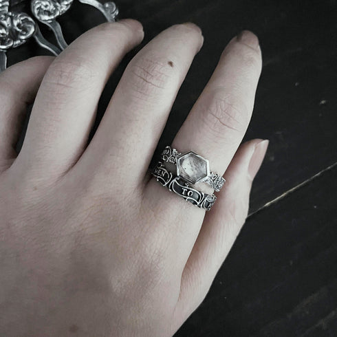 In Memory Of - Mourning Ring