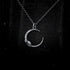 Serpent Moon Necklace - Small