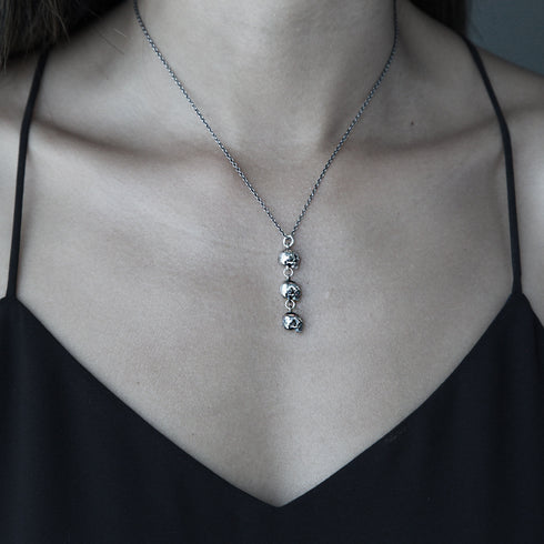 Skull Trio Necklace